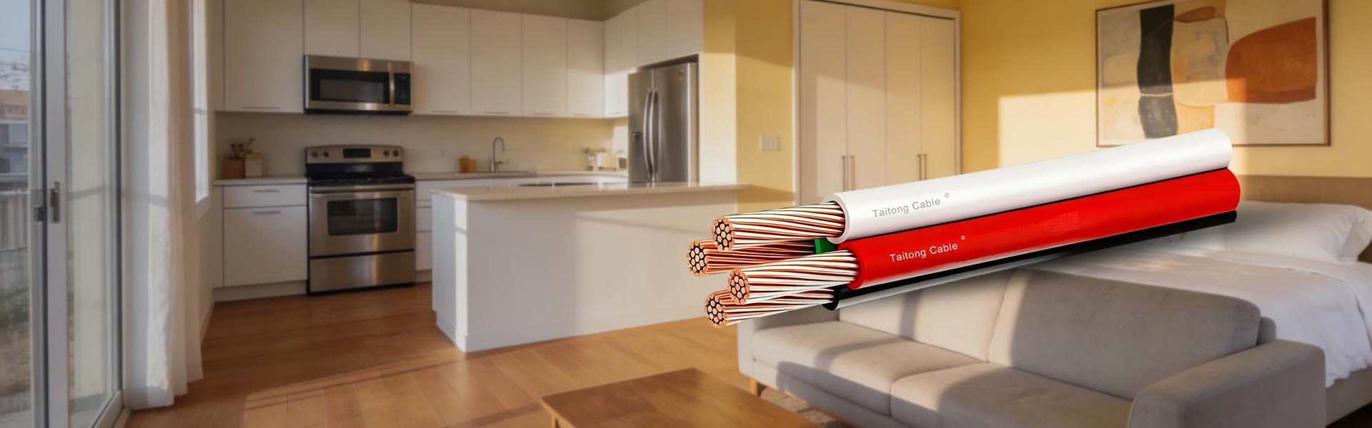 Pozare fixă ​​a cablurilor pentru clădiri rezidențiale