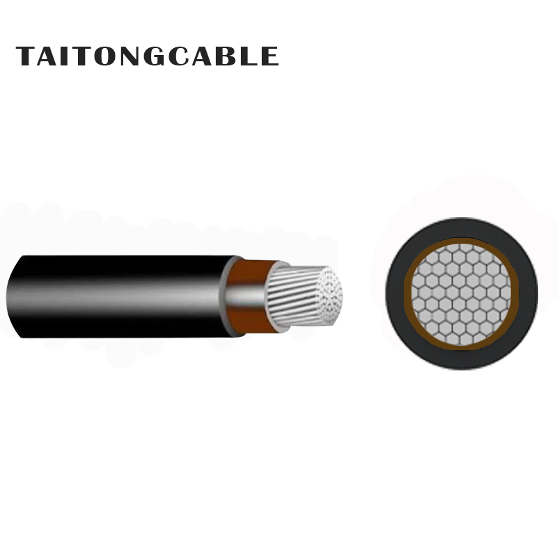 Cabluri de alimentare neblindate, izolate cu PVC, cu un singur conductor din aluminiu, de joasă tensiune