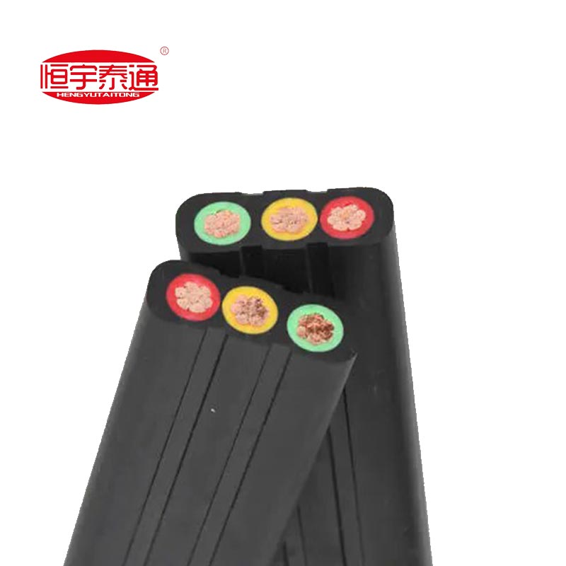 Cablu plat special învelit cu cauciuc